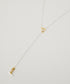 Line Coil Heartネックレス LAPUIS
